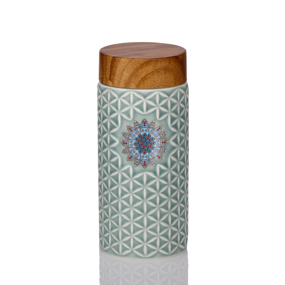 Flower of Life Tumbler - Decal Flower