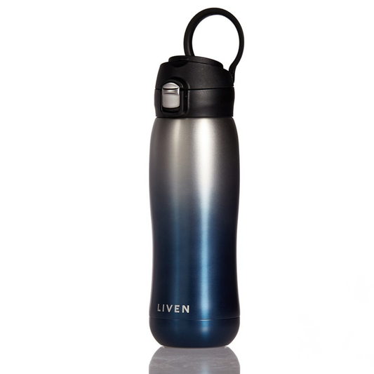 Liven Glow Classic Ceramic-Coated Water Bottle