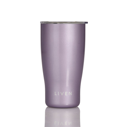 Liven Glow™ Ceramic-Coated Stainless Steel Tumbler 19 oz
