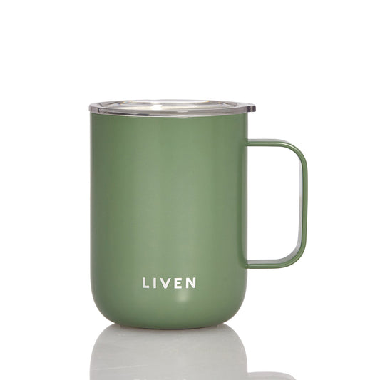 Liven Glow Classic Ceramic-Coated Water Bottle