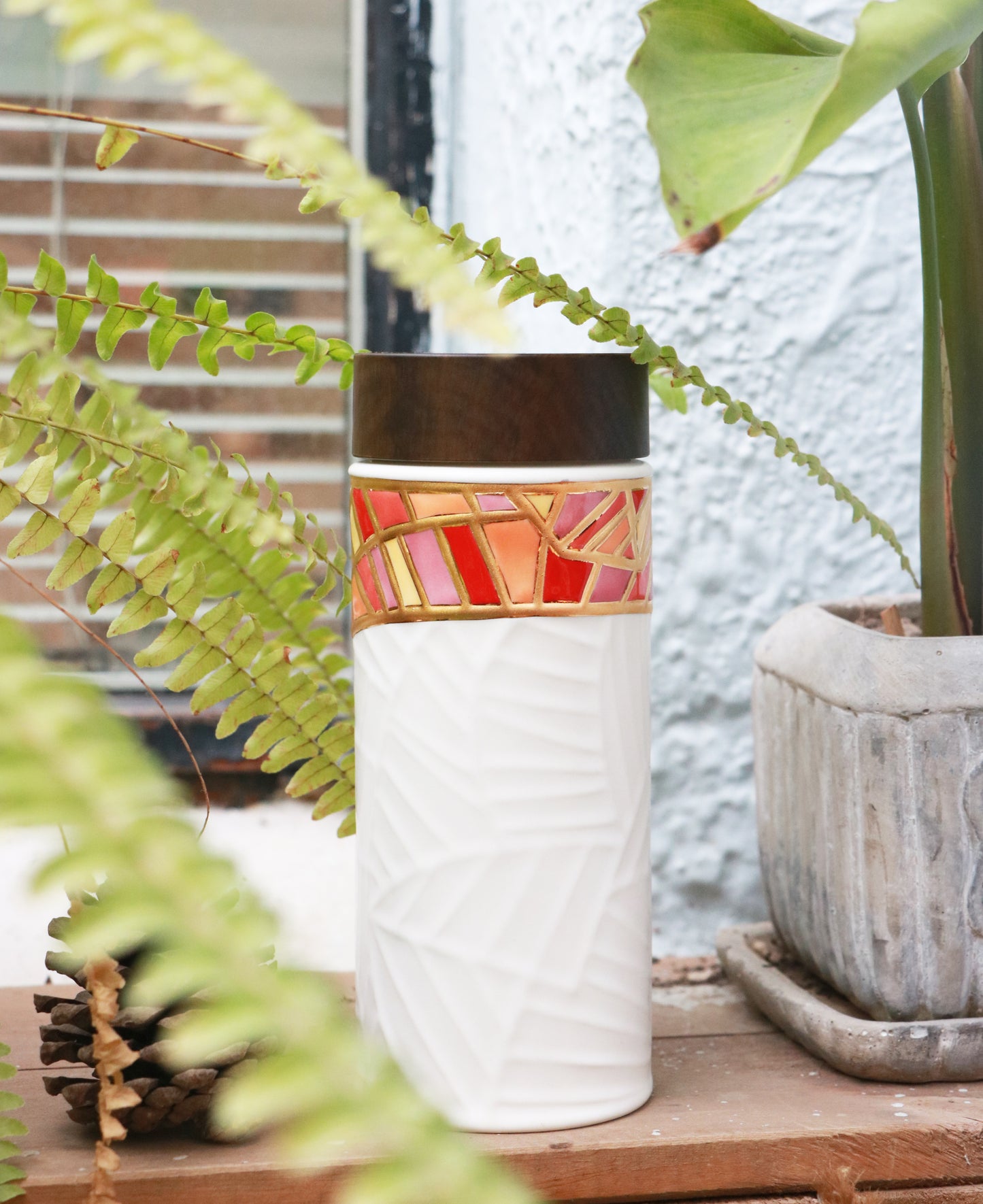 Golden Boughs Tea Tumbler