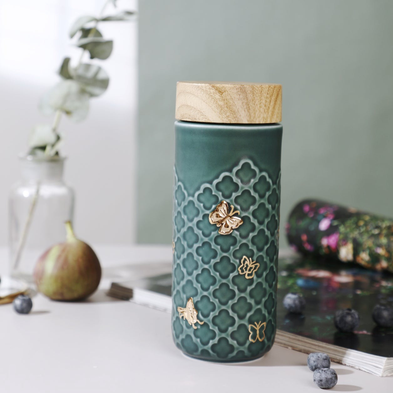 Butterfly Tea Tumbler