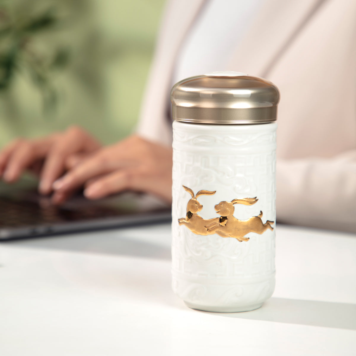 The Jade Rabbit Tumbler