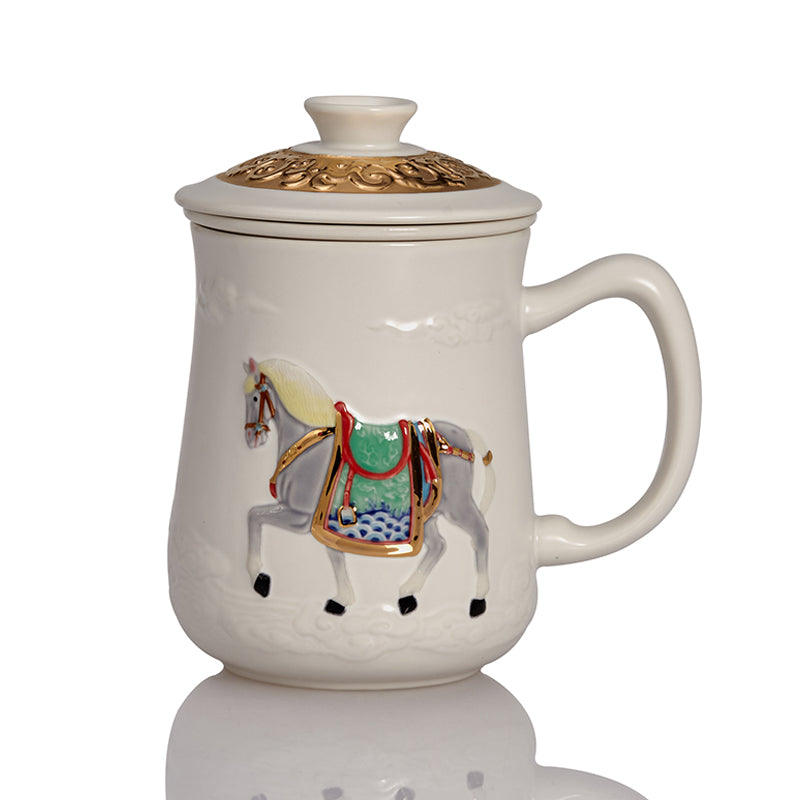 Prosperous Steeds Heritage Tea Mug Set Collection