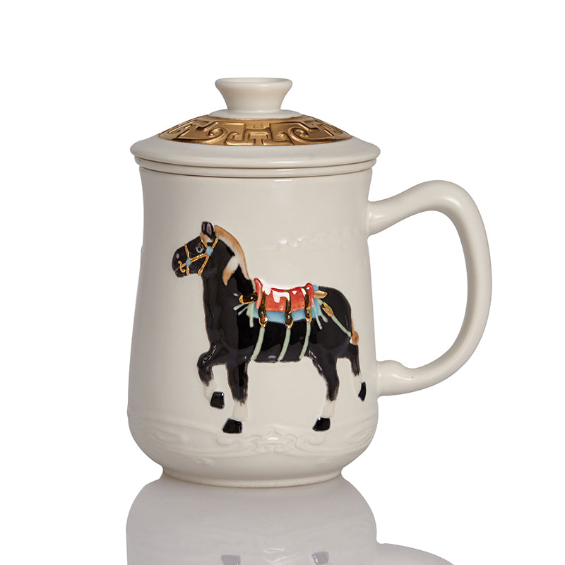 Prosperous Steeds Heritage Tea Mug Set Collection