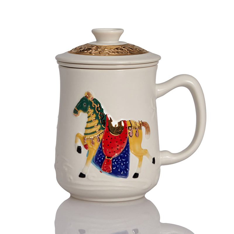 Prosperous Steeds Heritage Tea Mug Set Collection