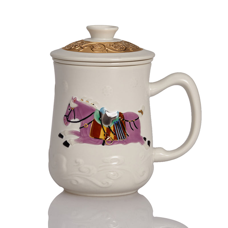 Prosperous Steeds Heritage Tea Mug Set Collection