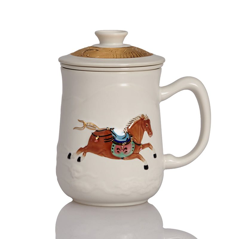 Prosperous Steeds Heritage Tea Mug Set Collection