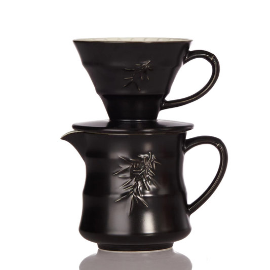 Bamboo Coffee Filter Set + Carrying Case