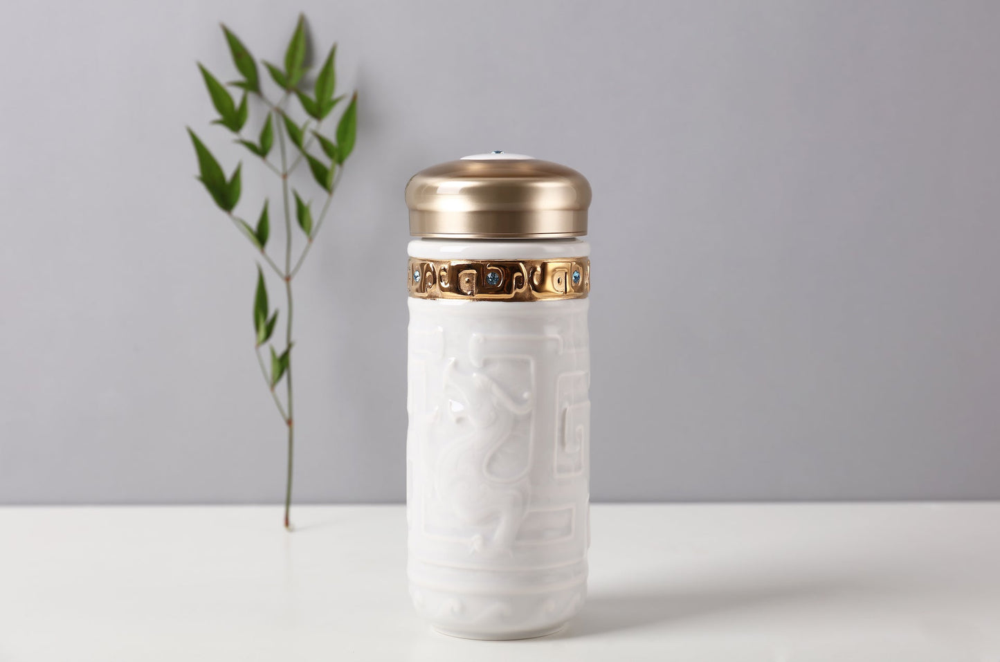 The Soaring Dragon Crystal Travel Mug
