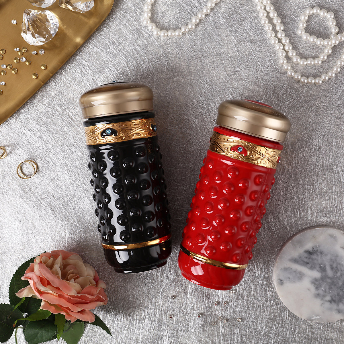 Qian Kun Imperial Crystal Travel Mug