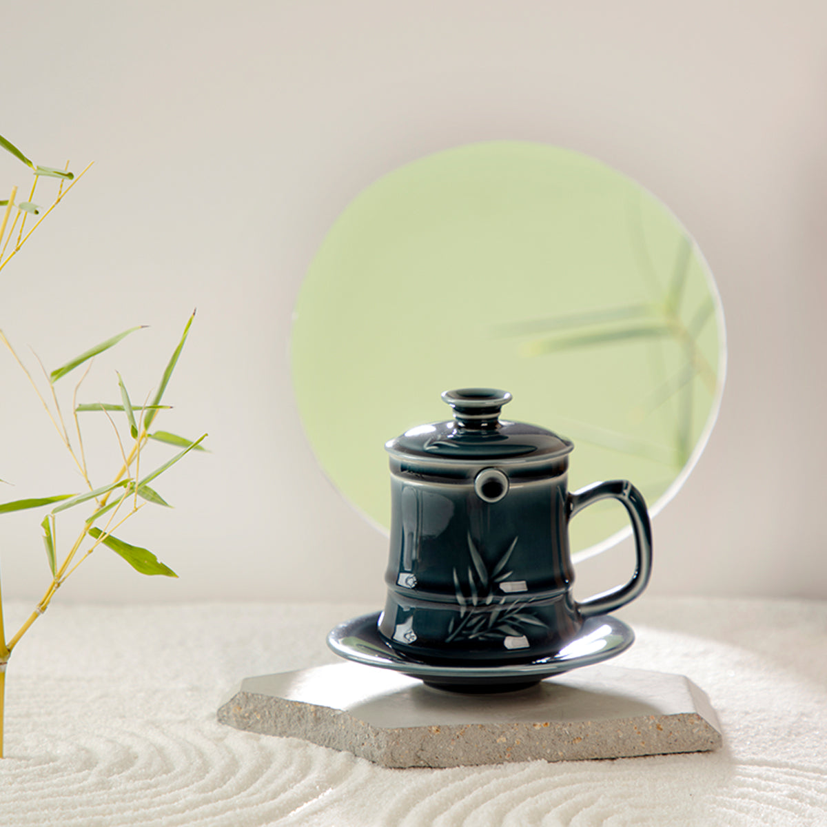 Bamboo Gentleman Tea Cup Set