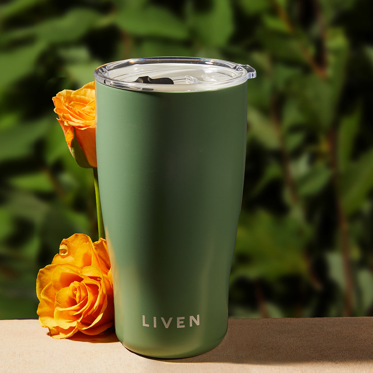 Liven Glow Classic Ceramic-Coated Tumbler