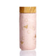 Pink and Hand-Painted Gold Bees