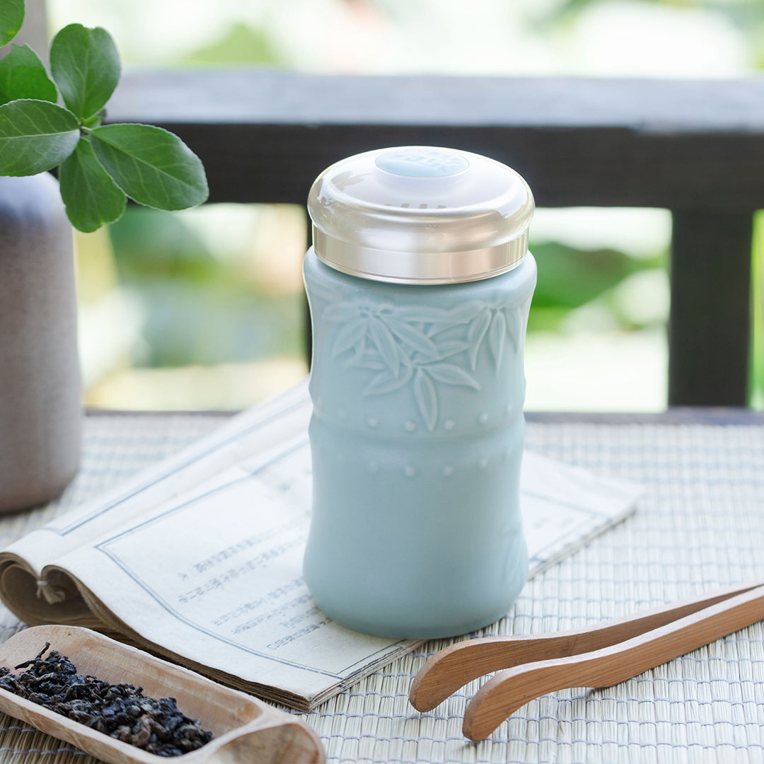 Mini Bamboo Blessings Travel Mug