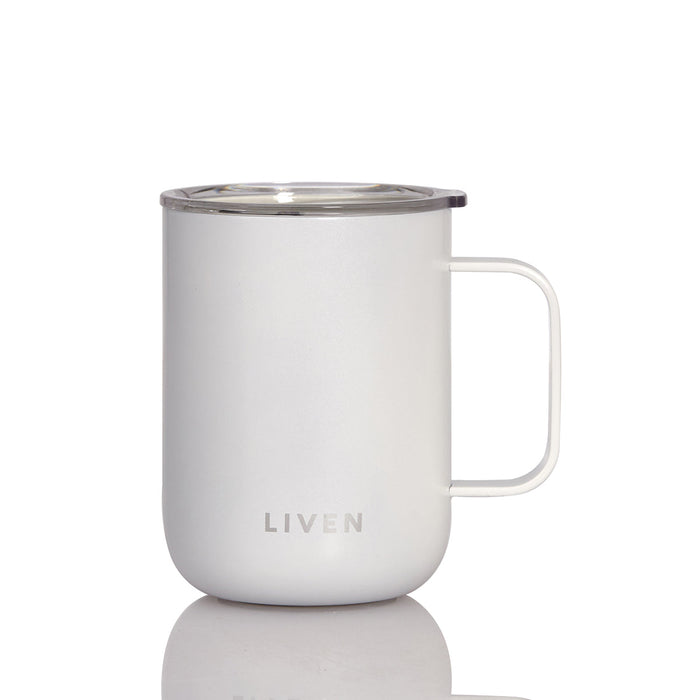 Liven Glow Classic Ceramic-Coated Camp Mug
