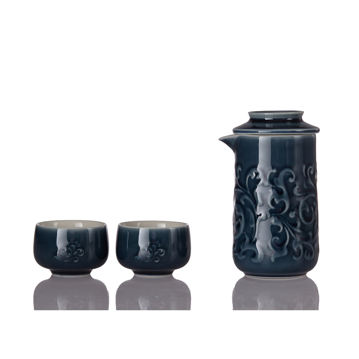 Flourishing Peony Tea Set