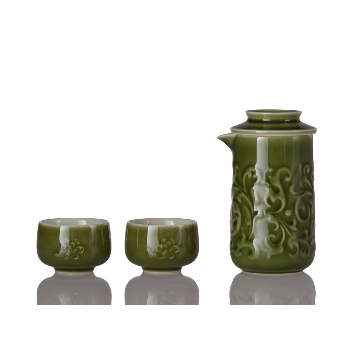 Flourishing Peony Tea Set