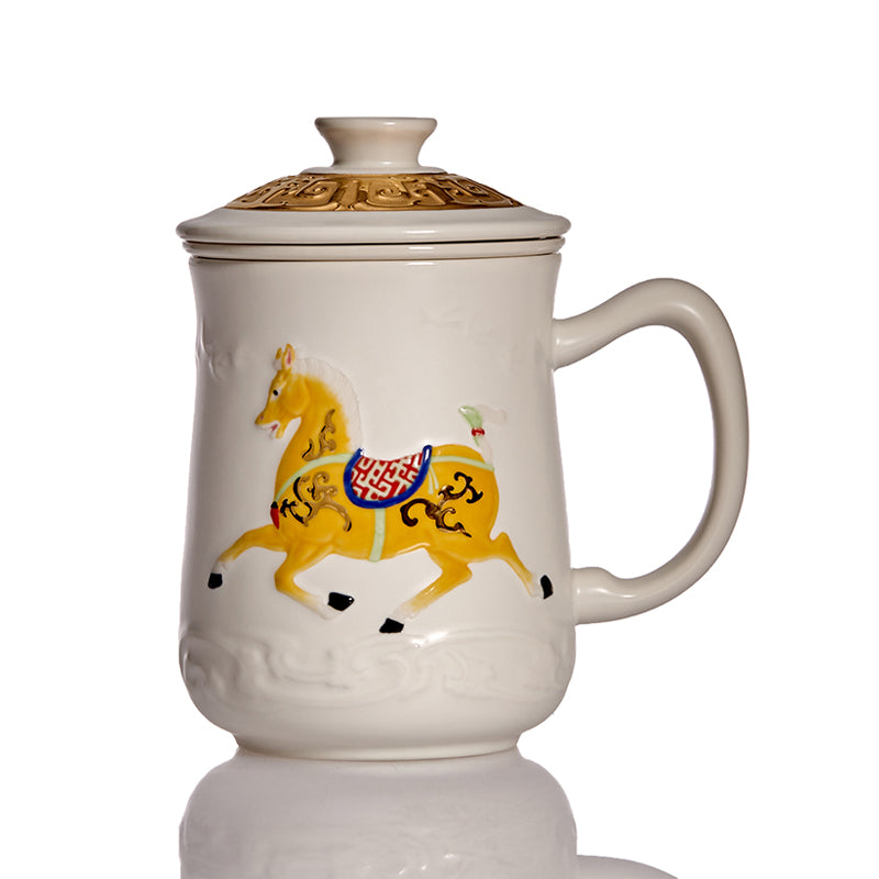Prosperous Steeds Heritage Tea Mug Set Collection