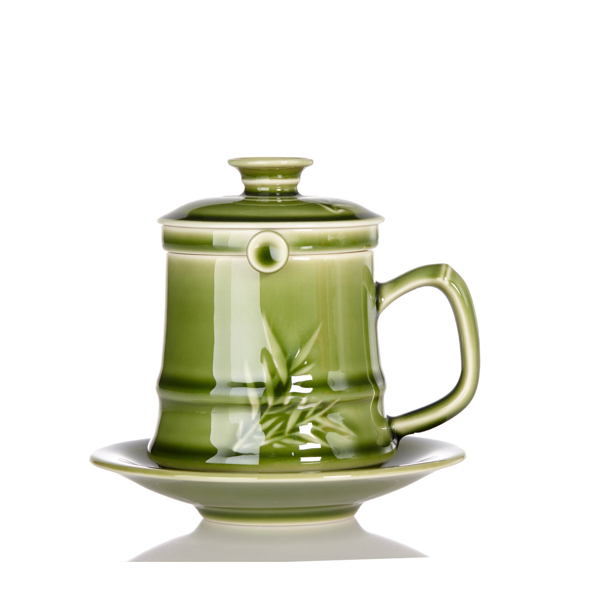 Bamboo Gentleman Tea Cup Set