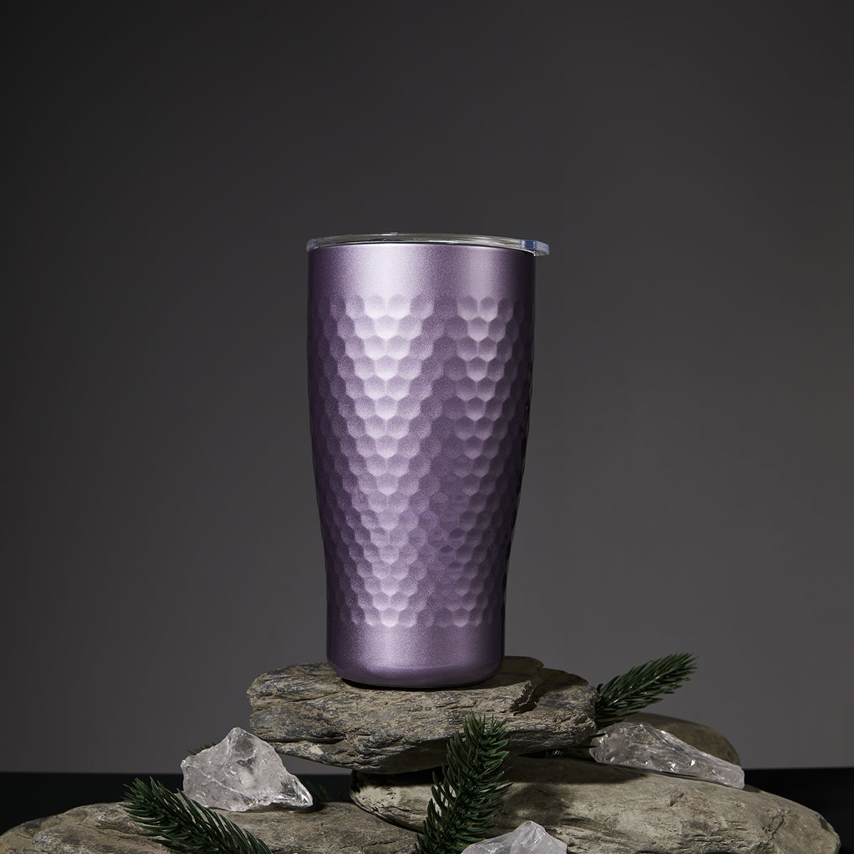 Liven Glow Honey Comb Ceramic-Coated Tumbler