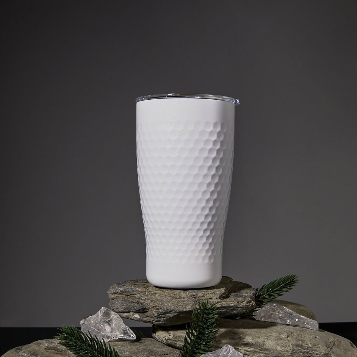 Liven Glow Honey Comb Ceramic-Coated Tumbler