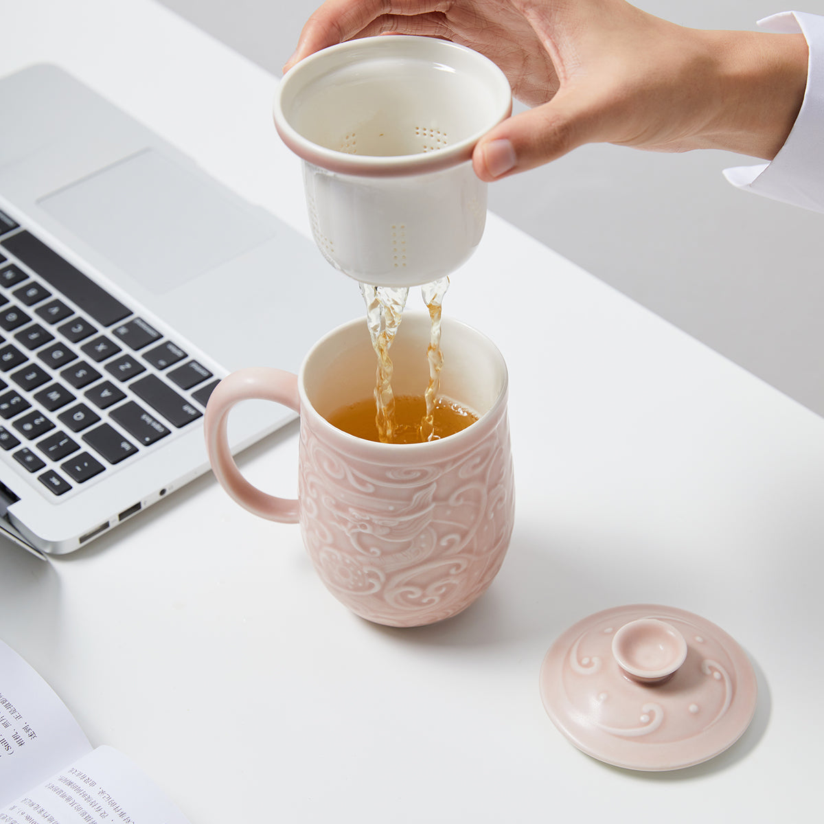 Imperial Dragon Tea Mug Set