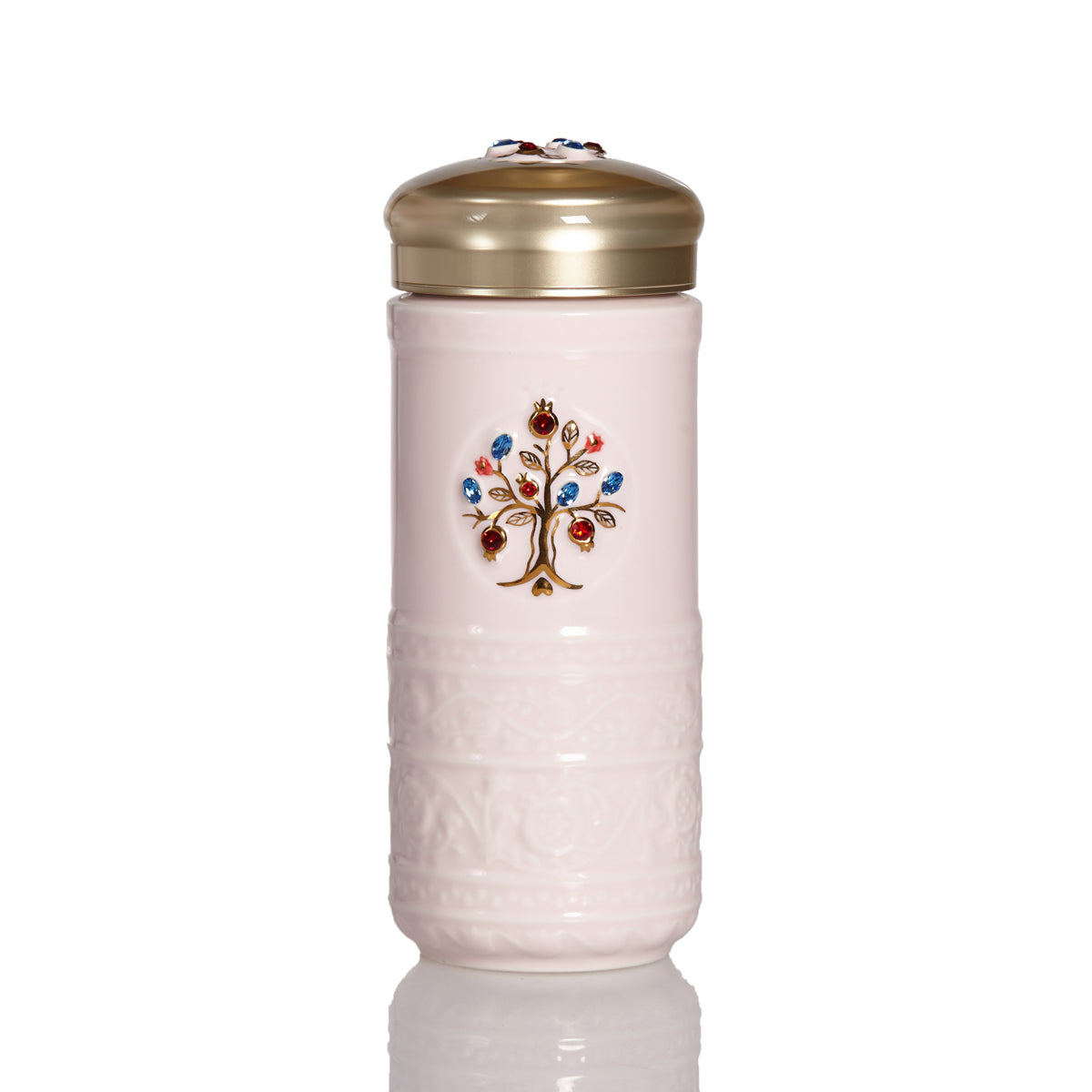 Tree of Life Crystal Travel Mug