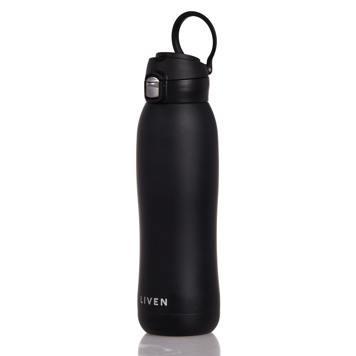 Liven Glow Classic Ceramic-Coated Water Bottle
