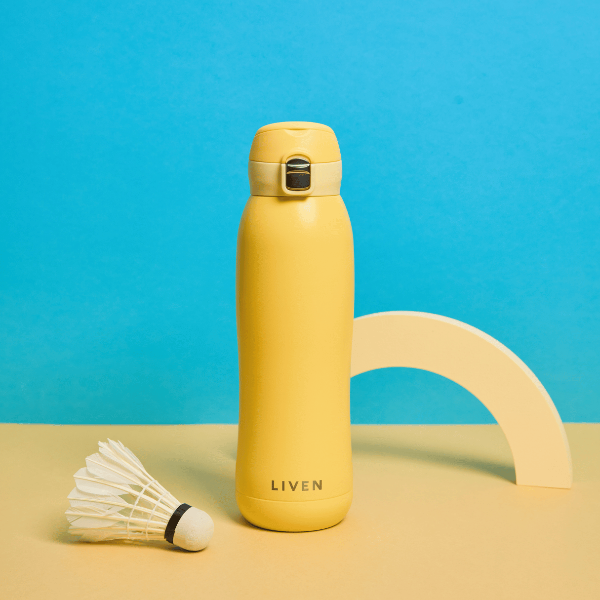 Liven Glow Pop™ Ceramic-Coated Water Bottle – 26 oz