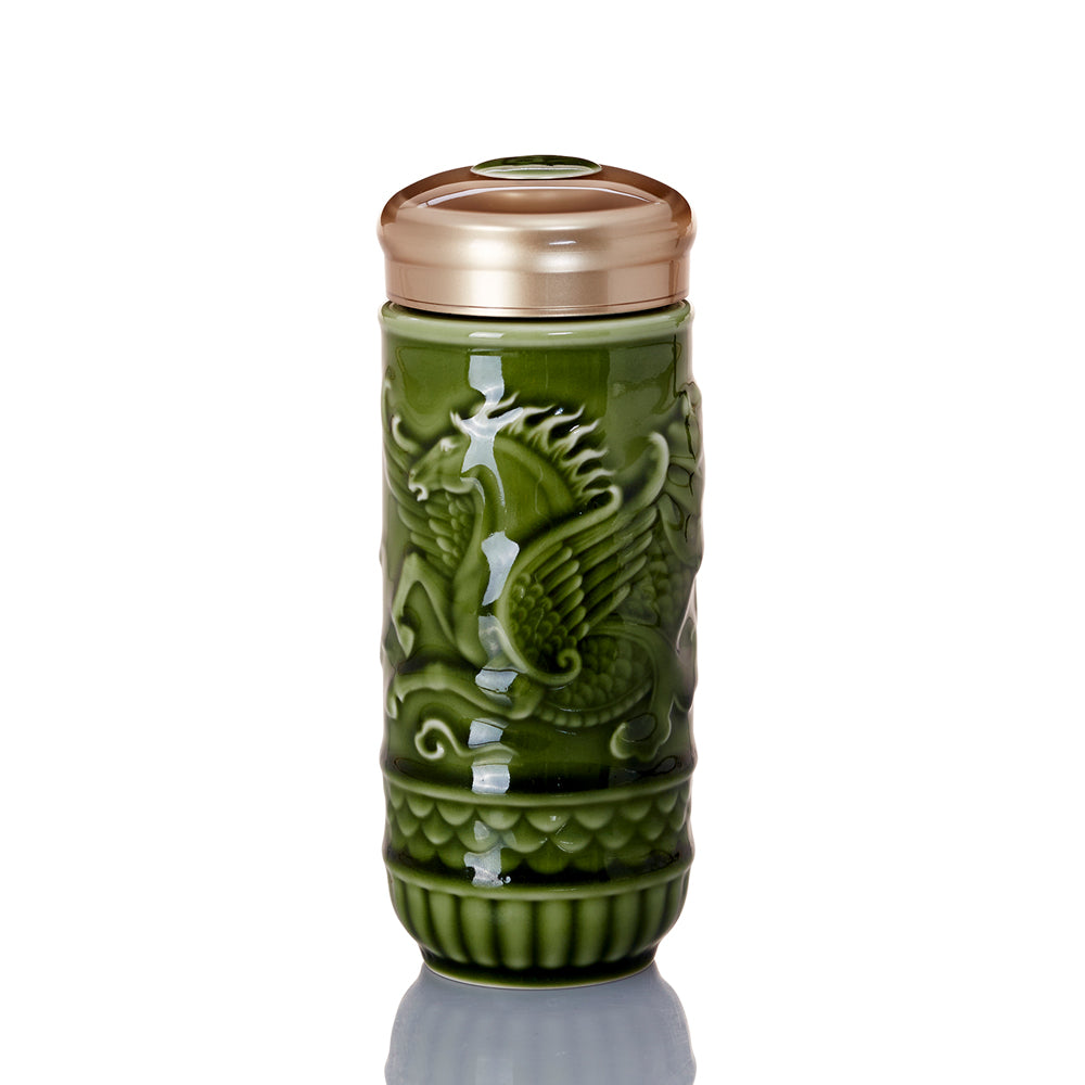 Flying Horse Tumbler Olive Green