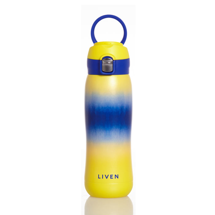 Liven Glow x Echoes of Clay Ceramic-Coated Water Bottle 17 oz
