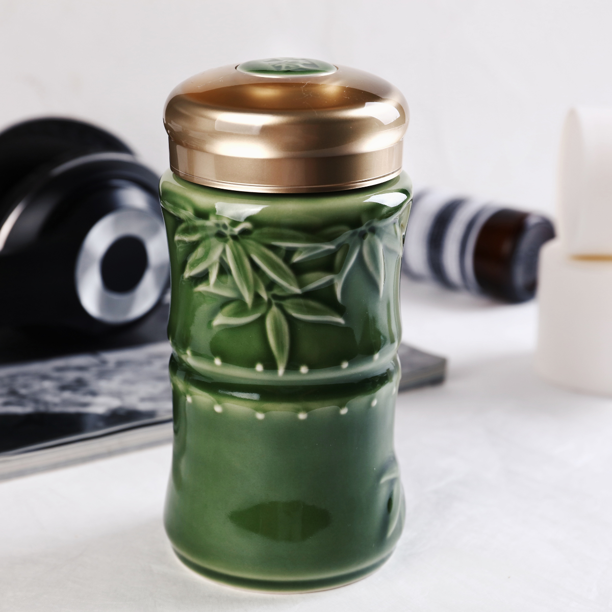 Mini Bamboo Blessings Travel Mug