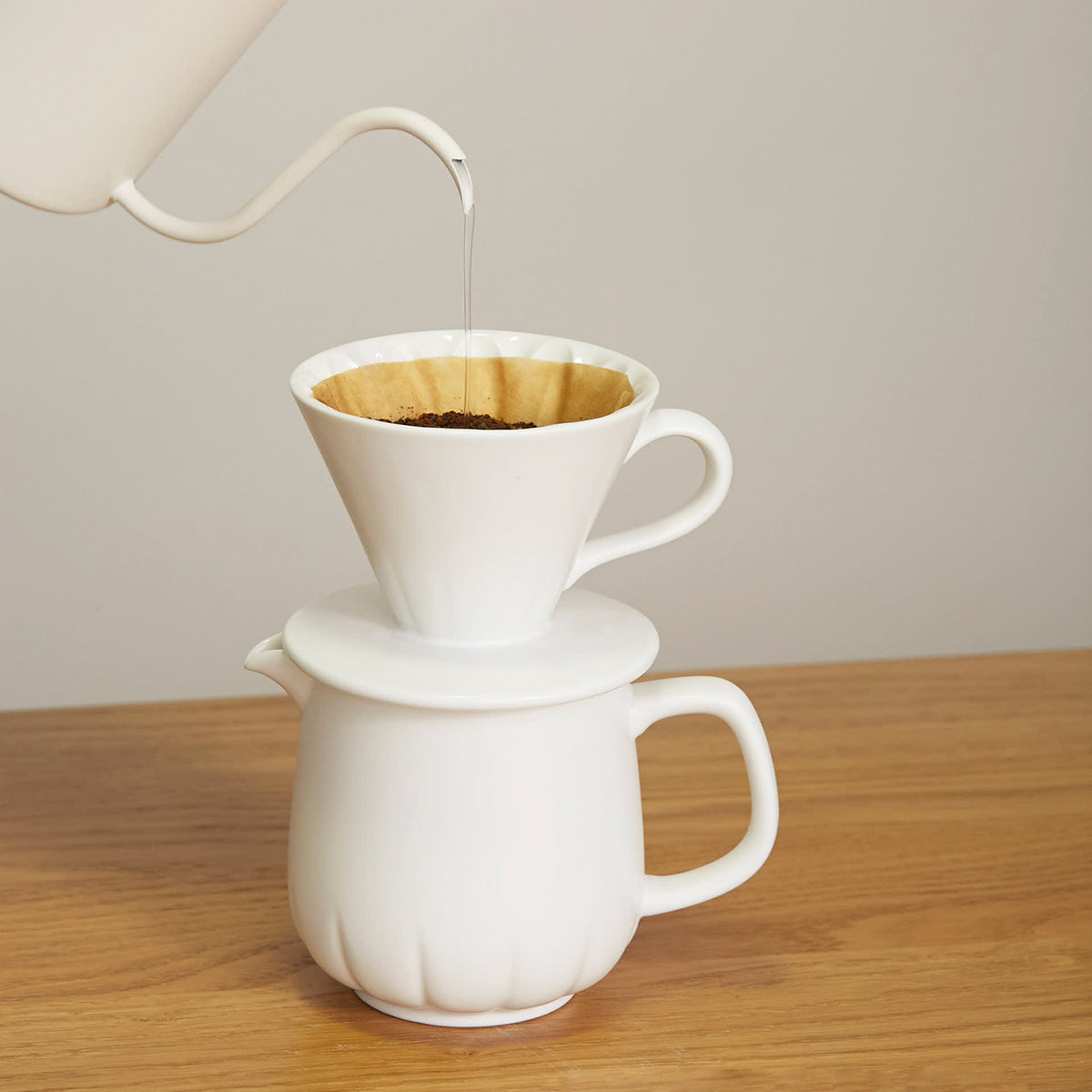The pumpkin Coffee Filter Set + Carrying Case