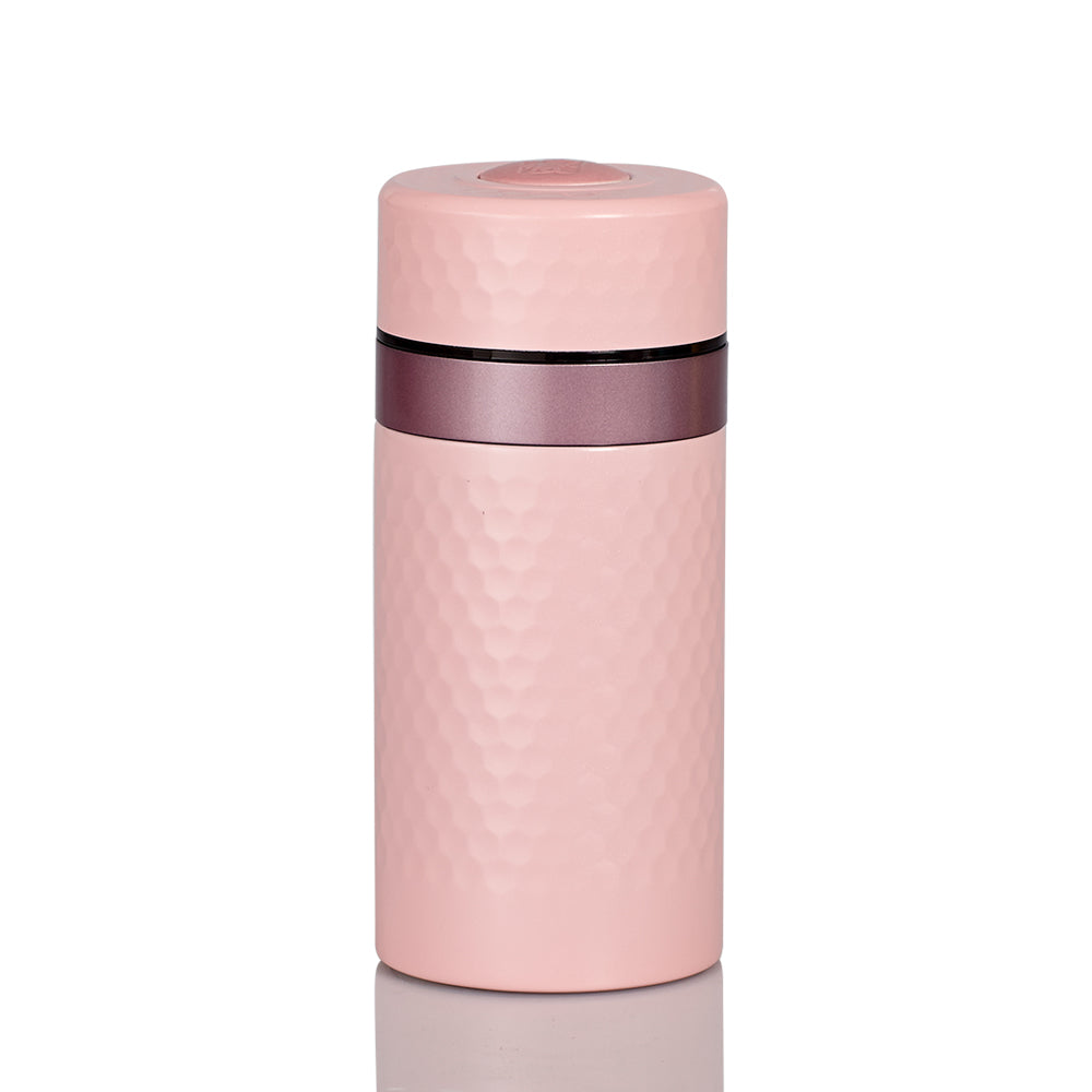 Small Harmony Stainless Steel Travel Mug with Ceramic Wall with Carrying Case