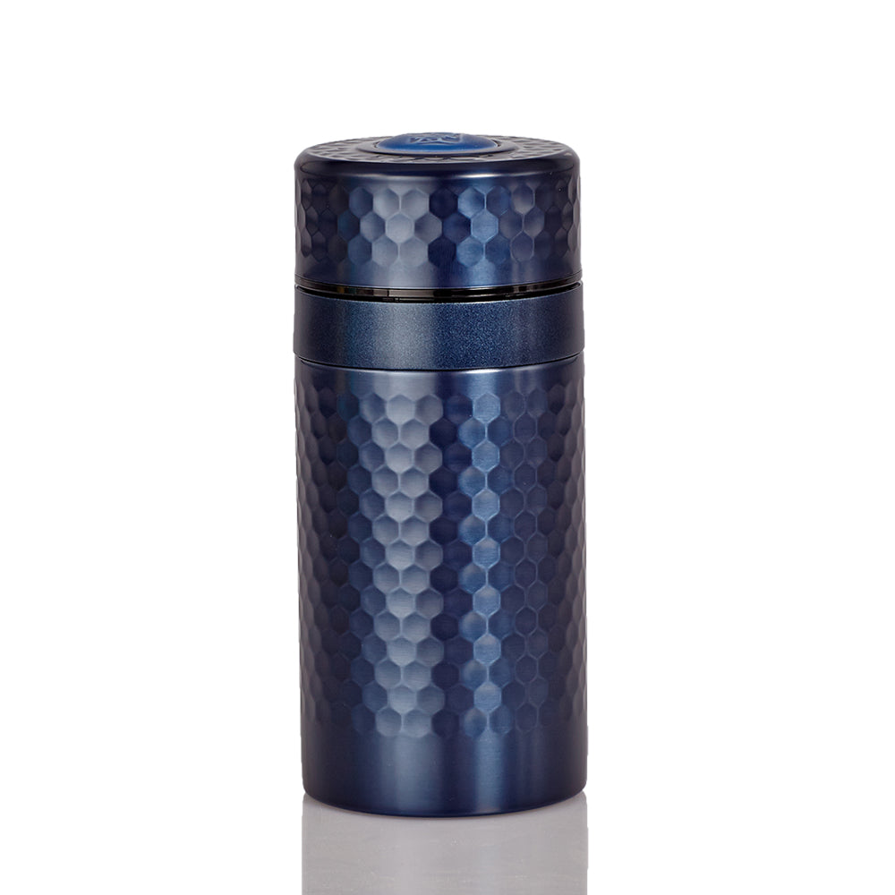 Small Harmony Stainless Steel Travel Mug with Ceramic Wall with Carrying Case
