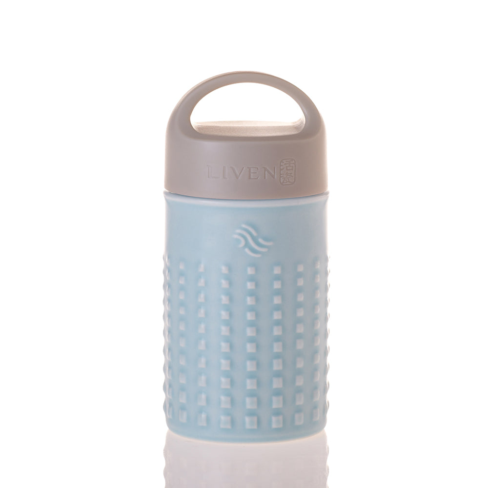 Spring Fall Tumbler with Travel Lid