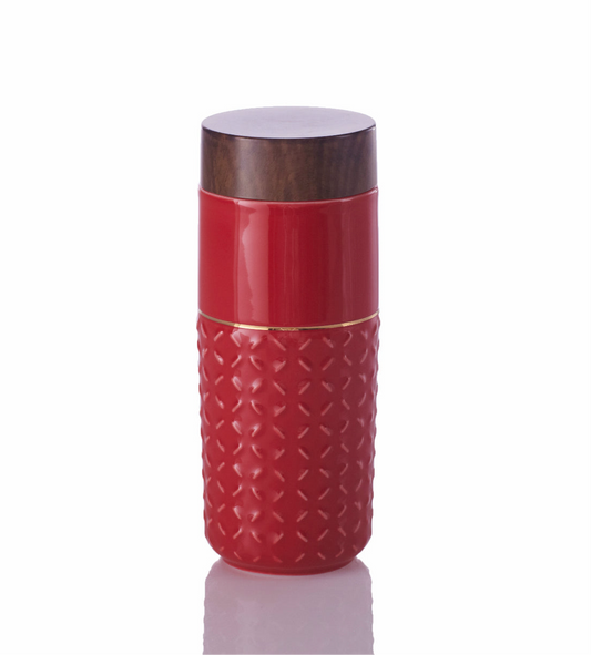 One-O-One / Dreamy Starry Sky Gold Ceramic Tumbler