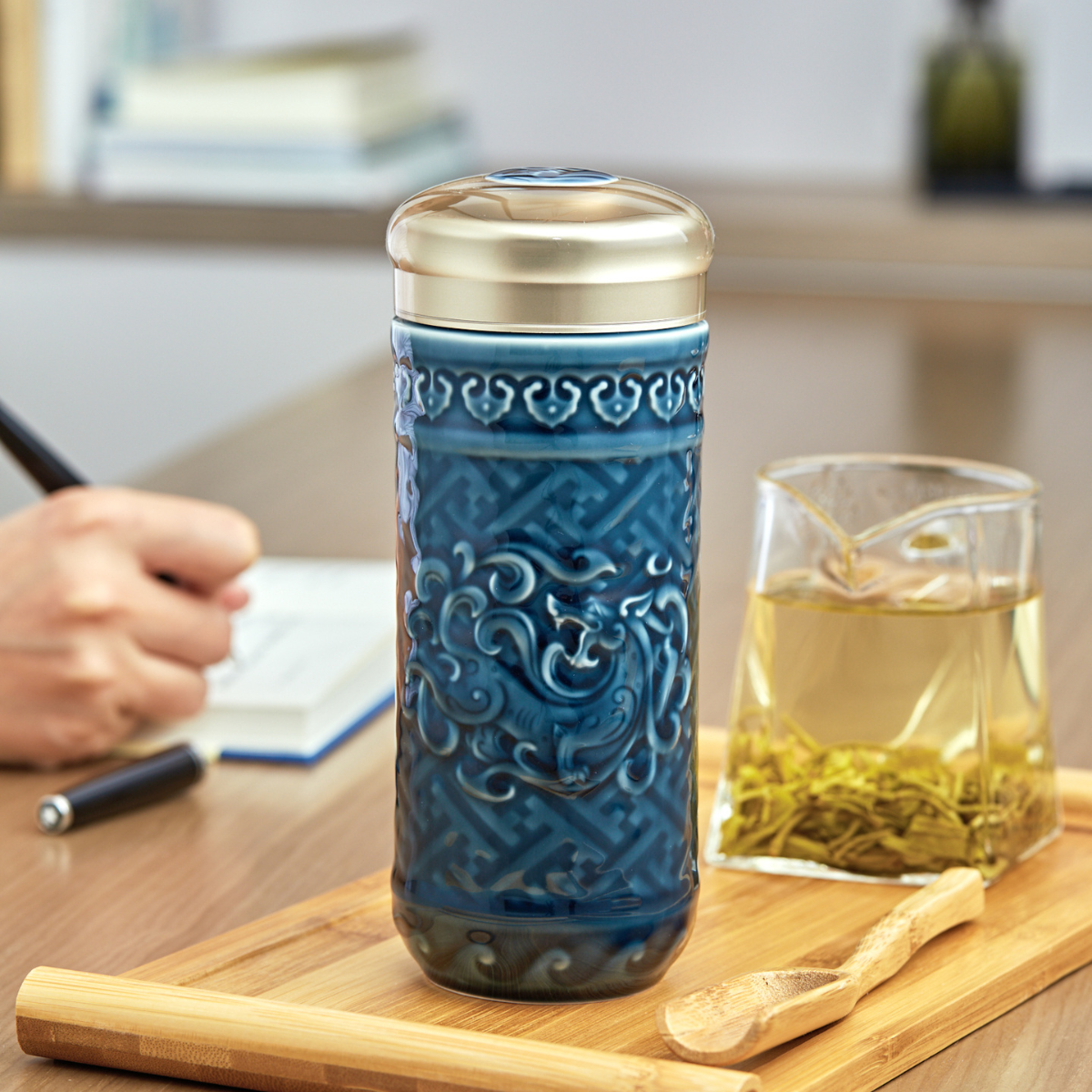 Prosperous Dragon Tumbler