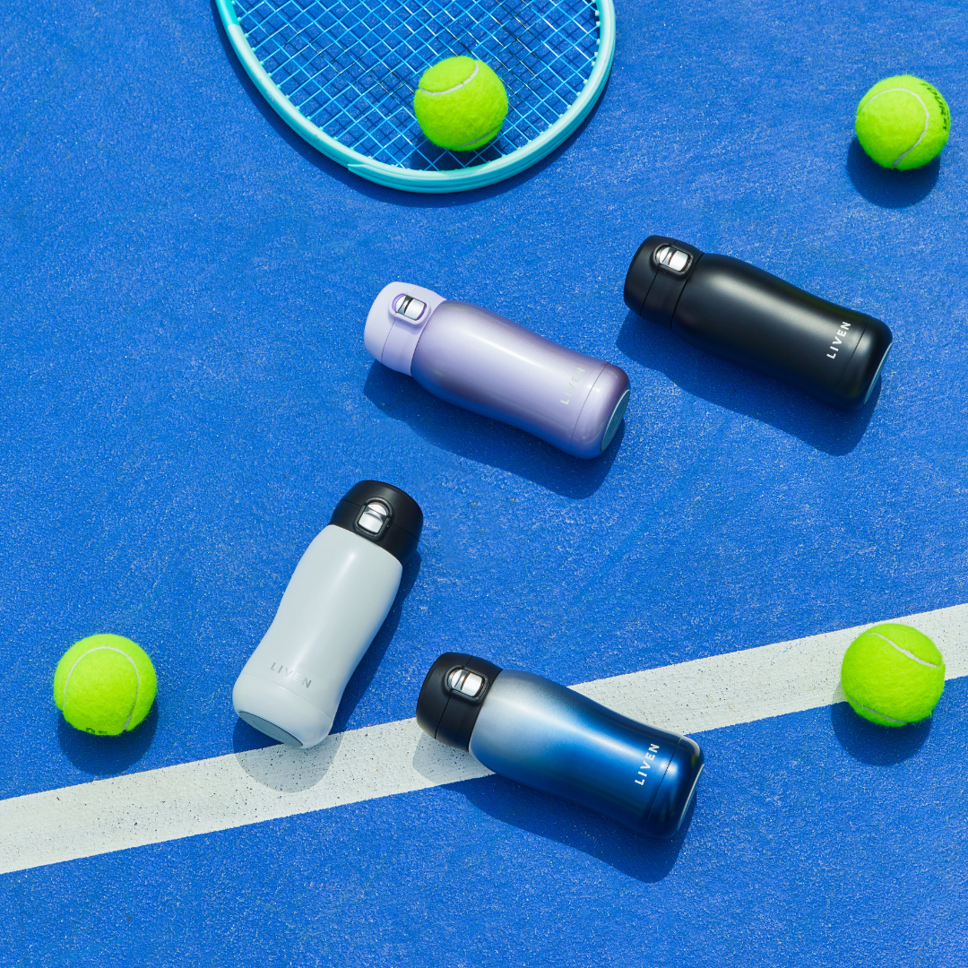 Liven Glow Classic Ceramic-Coated Water Bottle