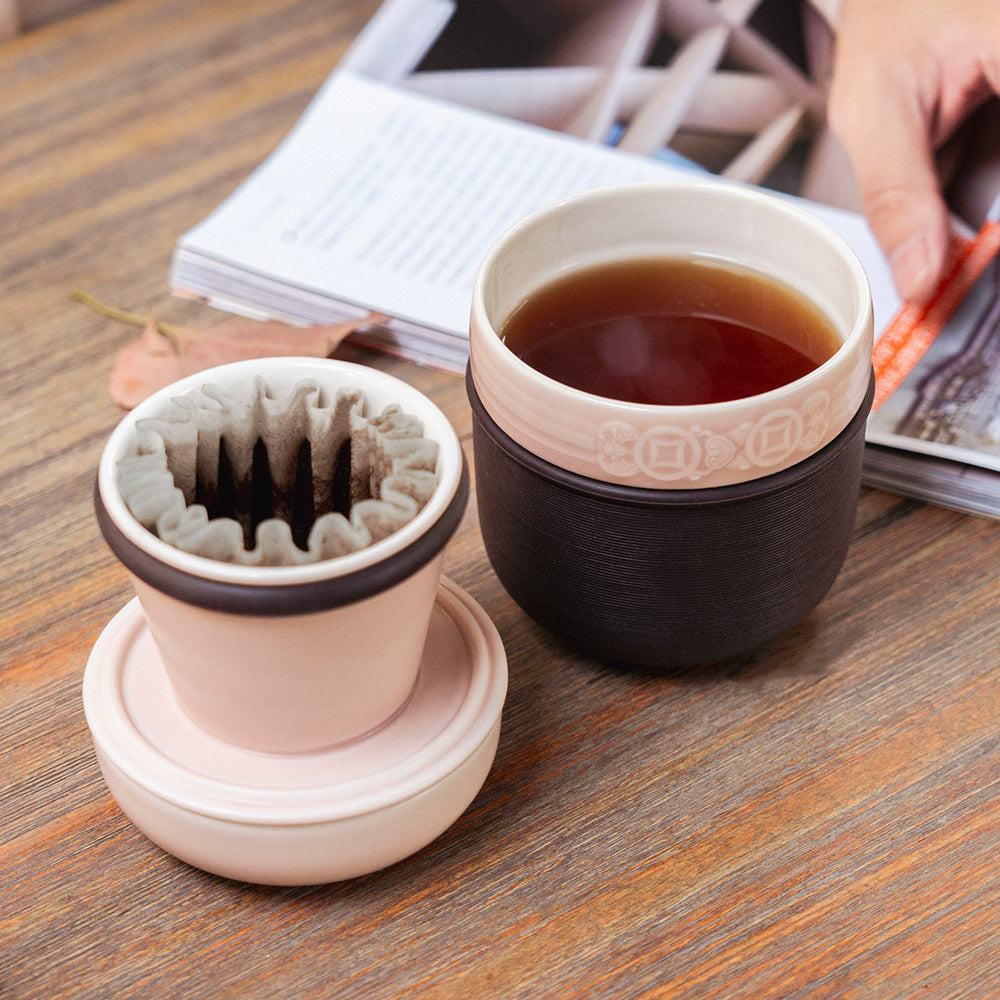The Fortune Pour Over Dripper Coffee Set + Carrying Case