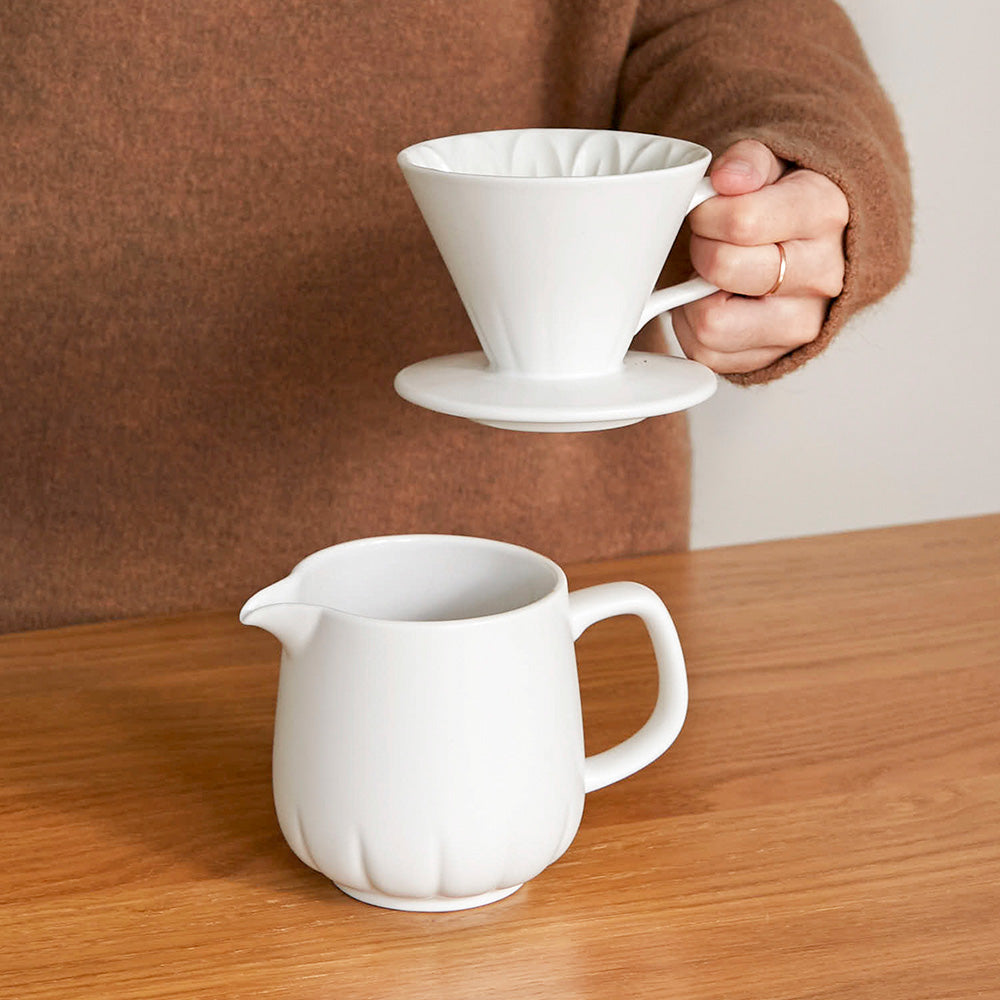 The pumpkin Coffee Filter Set + Carrying Case