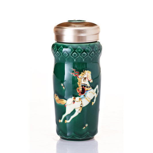 Royal Horses Tumbler Multi-color