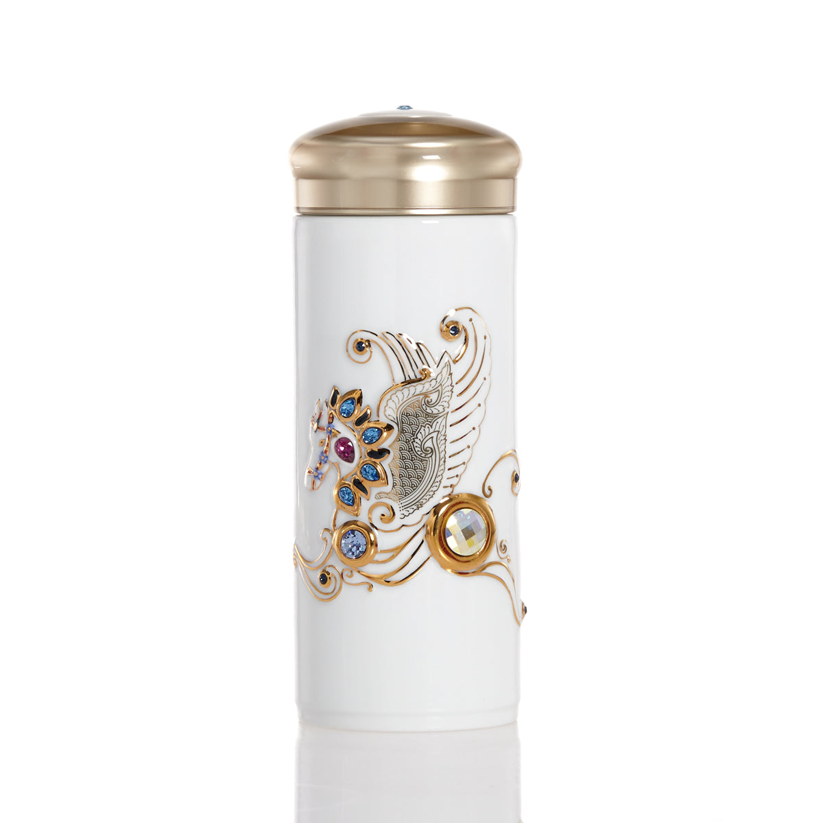 Royal Pegasus Crystal Travel Mug