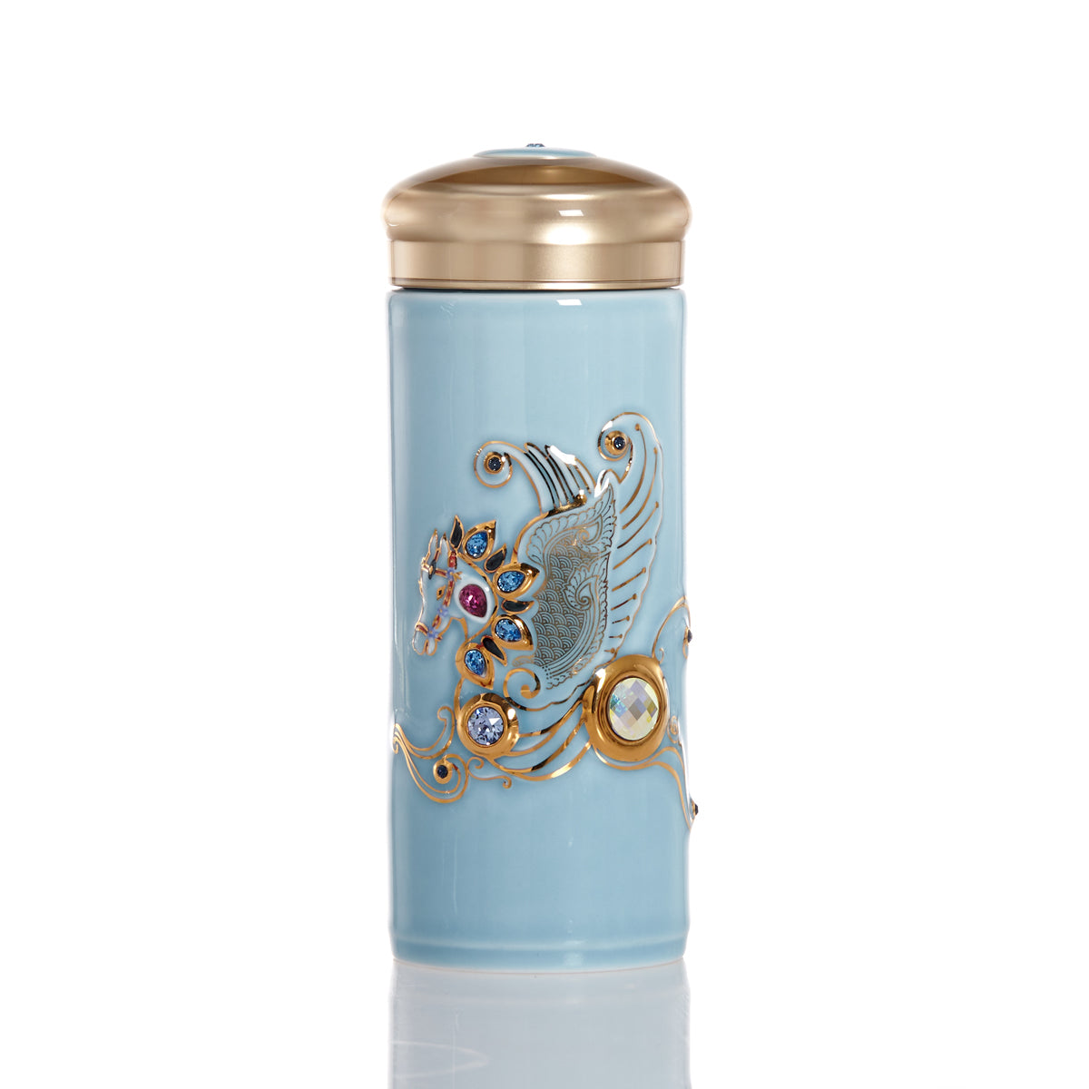 Royal Pegasus Crystal Travel Mug