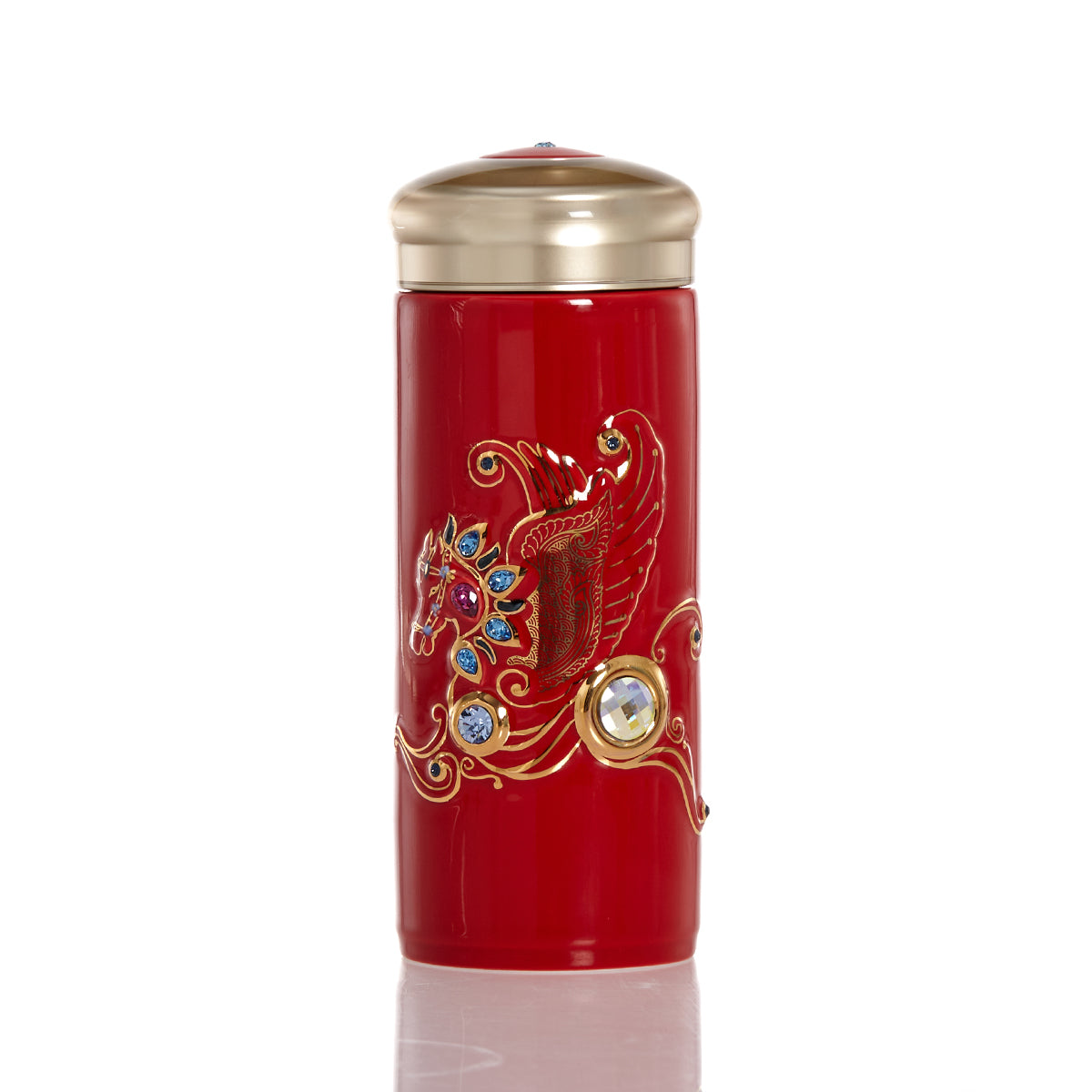 Royal Pegasus Crystal Travel Mug