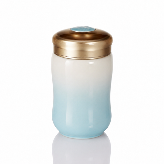 Happy Ceramic Tumbler