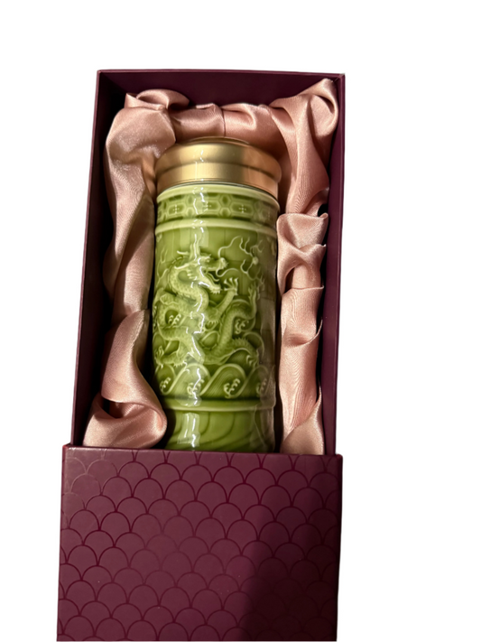 Dragon in the Ocean Ceramic Tumbler