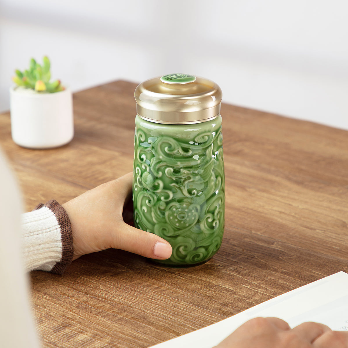 Imperial Dragon Travel Mug