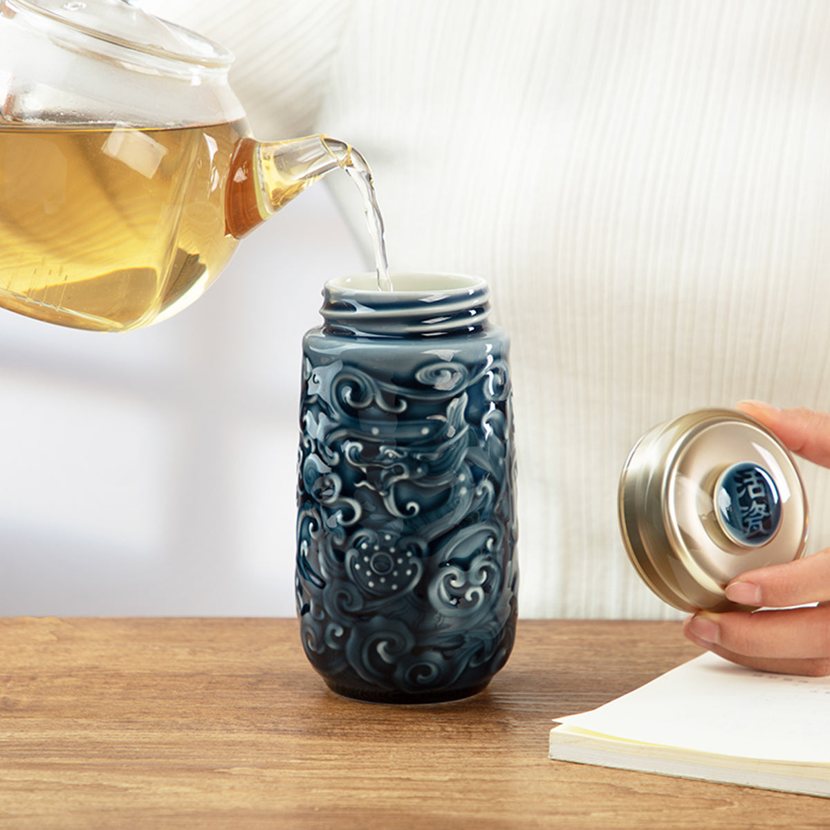 Imperial Dragon Travel Mug